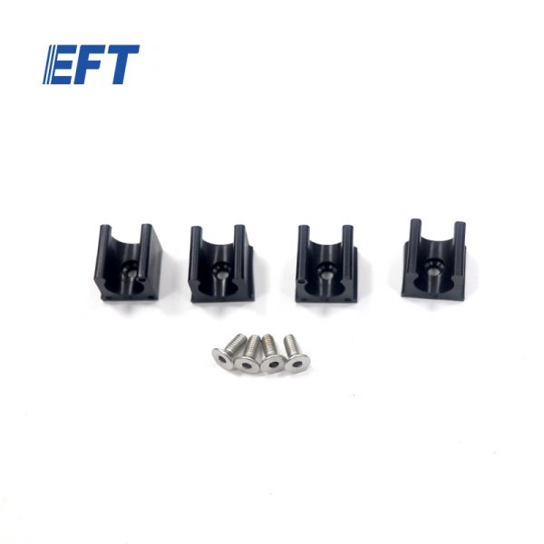 10.05.10.0080 EFT Water Pipe Clamp φ12/Black/4pcs for Z3…