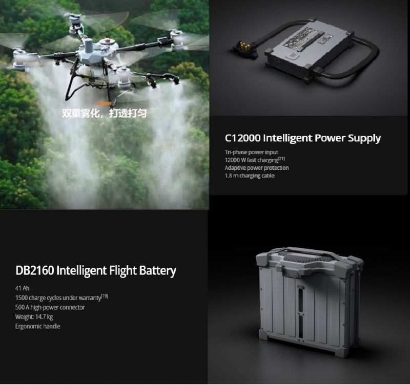 dji agras t100 package (set 2)